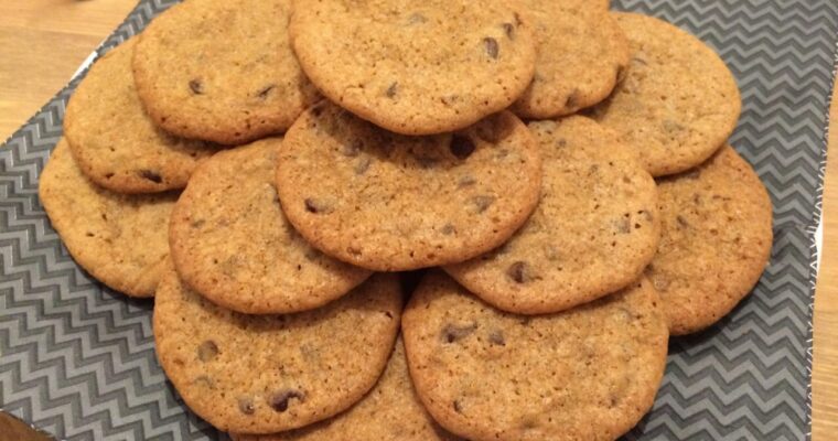 Galletas con pepitas de chocolate