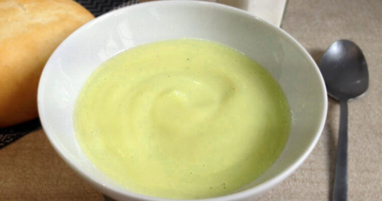 Crema ligera de calabacín