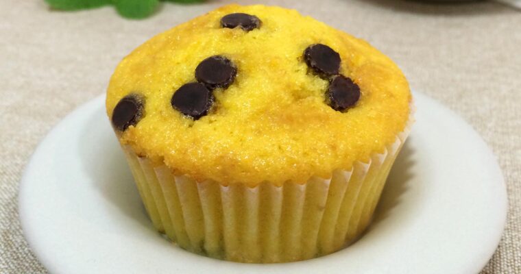 Muffins de mandarina y chocolate