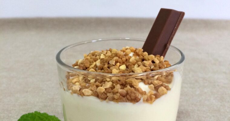 Vasitos de lemon cheesecake